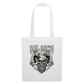 Metal Santa - Stoffbeutel - Weiß - Vorne