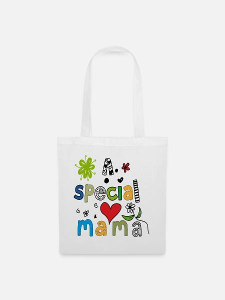 a special Mama - Stoffbeutel - Weiß