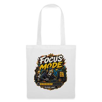 Focus Mode - Stoffbeutel - Weiß - Vorne