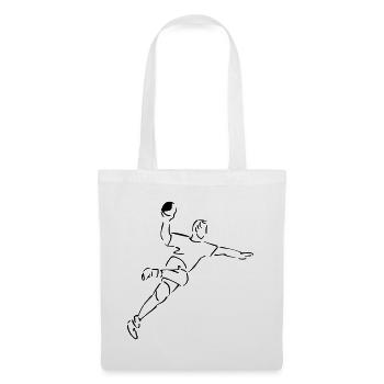 Handball - Stoffbeutel - Weiß - Vorne