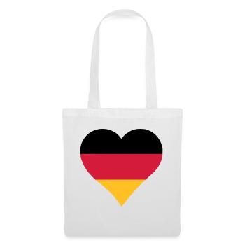 Allemagne flag Herform - Sac en tissu - blanc - Devant