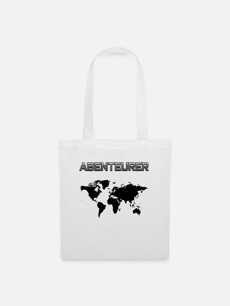 Abenteurer - Stoffbeutel - Weiß