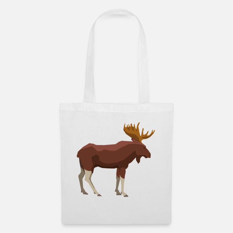 Moose - Tote Bag - white
