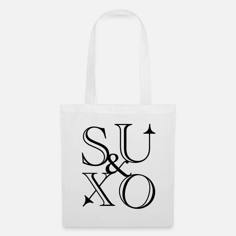 Su & Giu - Up & Down - Tote Bag - white