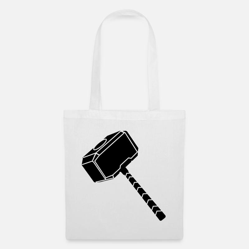 Thor-Hammer - Stoffbeutel - Weiß