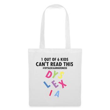 Dyslexia Therapy for Dyslexia Month - Tote Bag - white - Front
