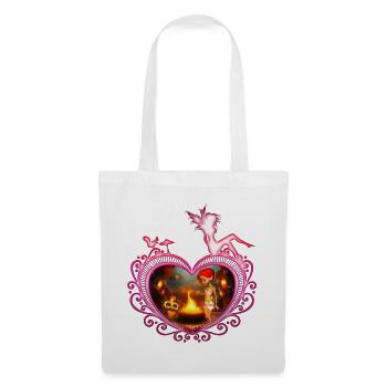 The Amazing Adventures of the Fairy and the Owl of - Tote Bag - white - Front