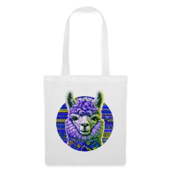 Alpaca - Tote Bag - white - Front