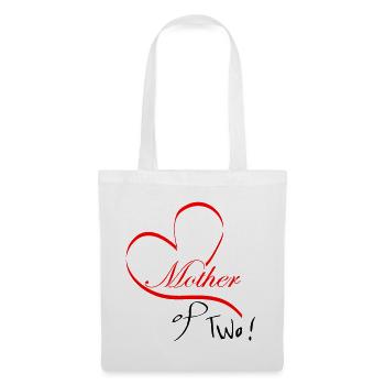 Mother of Two - Tote Bag - white - Front