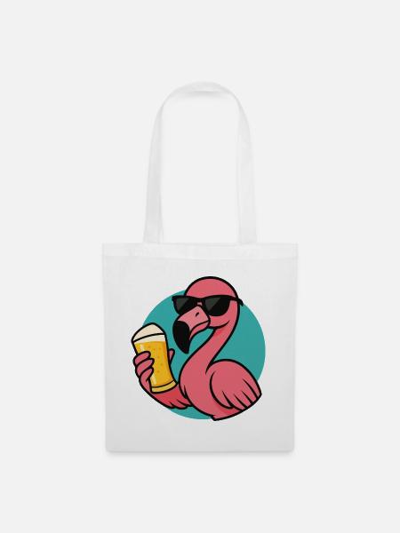 Tropical Drunkbird - Stoffbeutel - Weiß