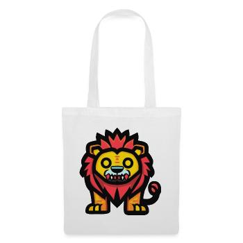 Lion Halloween Zombie - Tote Bag - white - Front