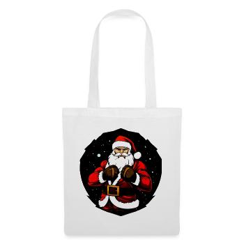 Kämpfer Christmas - Stoffbeutel - Weiß - Vorne