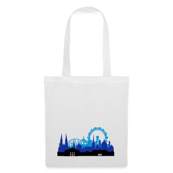 Vienne Skyline - Sac en tissu - blanc - Devant