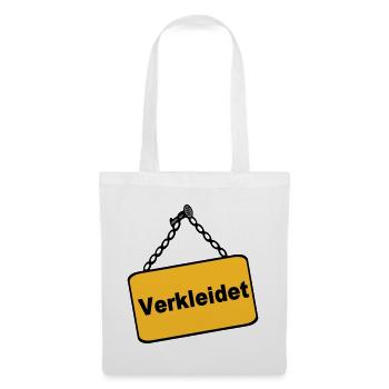 Party Shirt ,Feiern , Karneval, Verkleidet(25) - Stoffbeutel - Weiß - Vorne