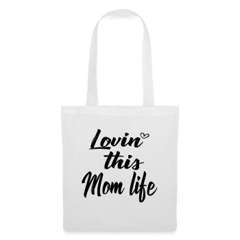 Love Heart Mom Mother Mother's Day Gift - Tote Bag - white - Front