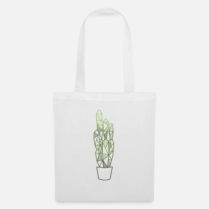 cactus - Tote Bag - white