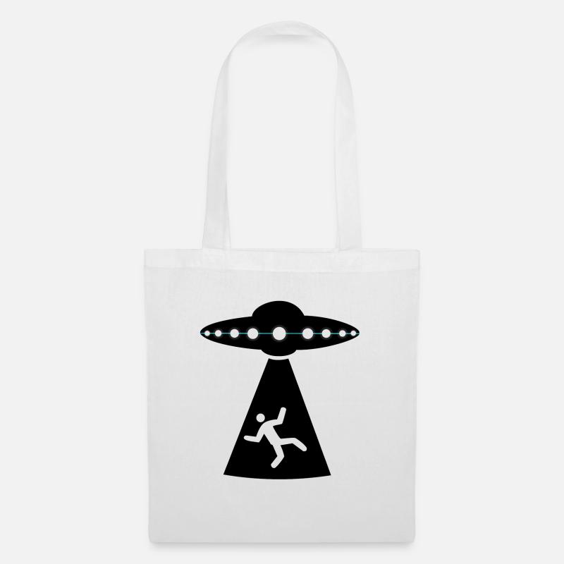 UFO - Stoffbeutel - Weiß
