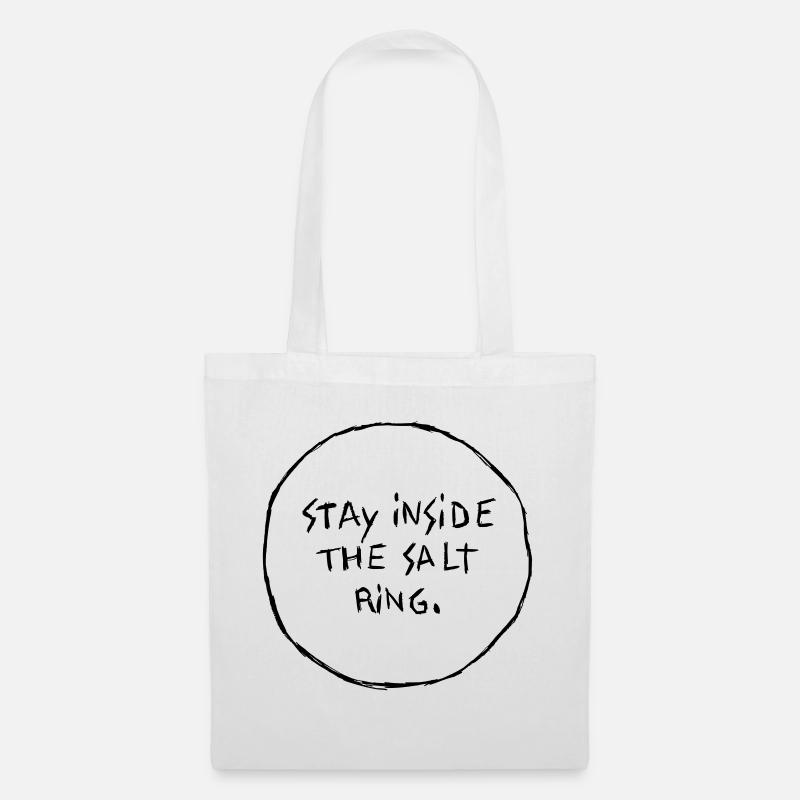 Supernatural - Stay inside the salt ring - Stoffbeutel - Weiß