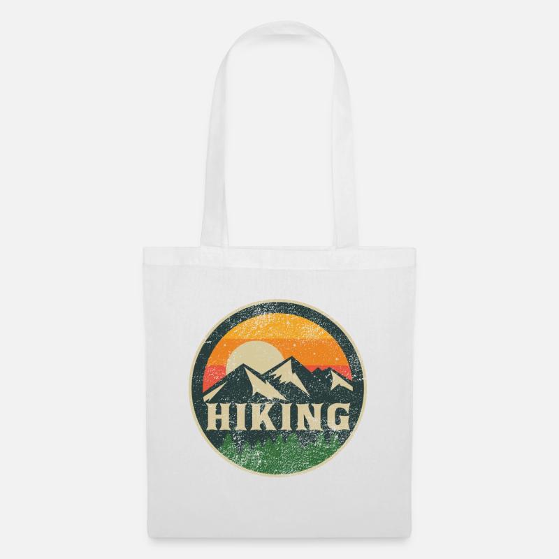 Hiking forever! - Tote Bag - white