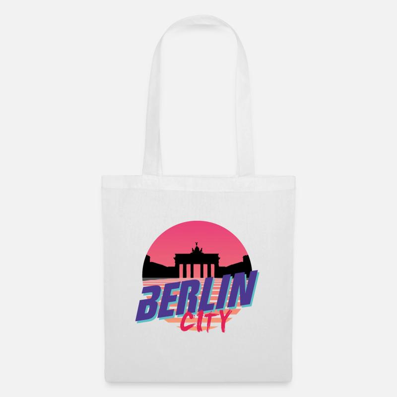 Berlin x Miami - Tote Bag - white