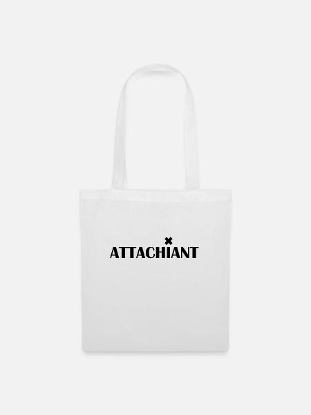 attachiant - Stoffbeutel - Weiß