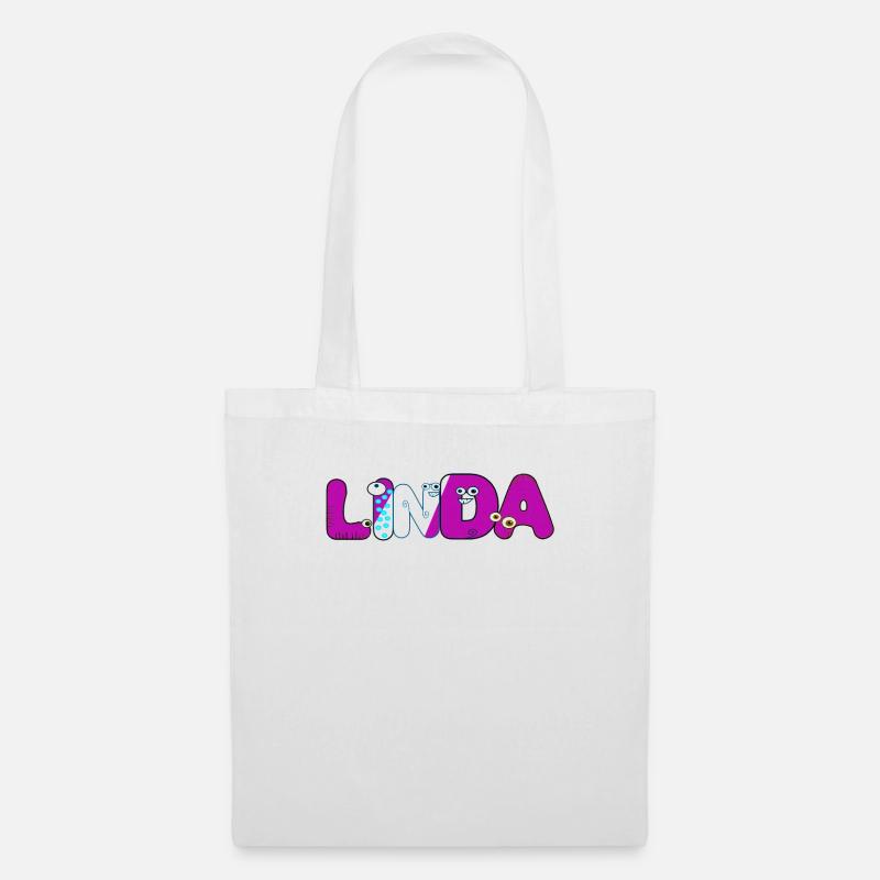 Linda - Stoffbeutel - Weiß