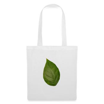 Leaf tree plant spring summer autumn green - Tote Bag - white - Front