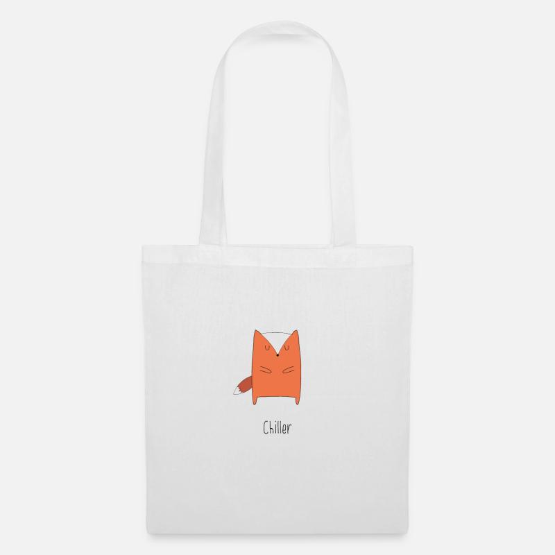 Chiller Fox - Tote Bag - white