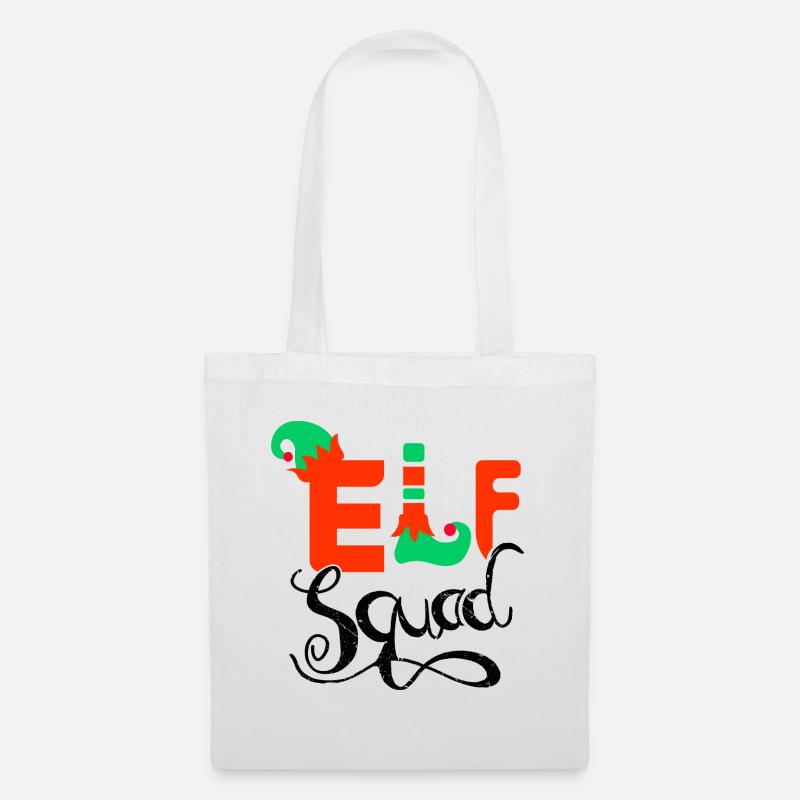 ELF SQUAD - Tote Bag - white