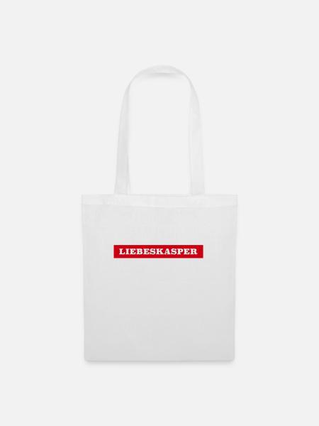 Liebeskasper - Stoffbeutel - Weiß