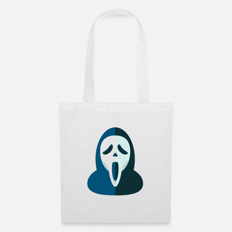 screem scream mask - Stoffbeutel - Weiß