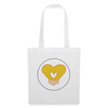 Lucky beari lightbulb - Tote Bag - white - Front