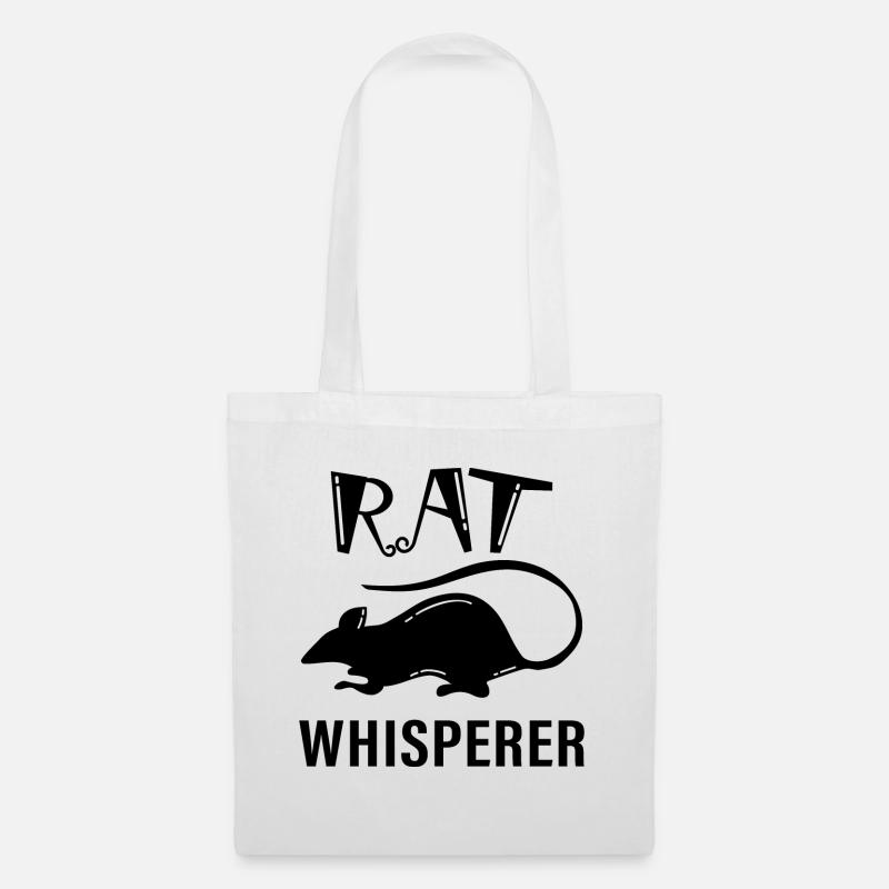 RAT WHISPERER - Tote Bag - white