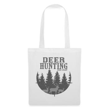 Chasse au cerf chasseur cool cadeau papa grand-père - Sac en tissu - blanc - Devant