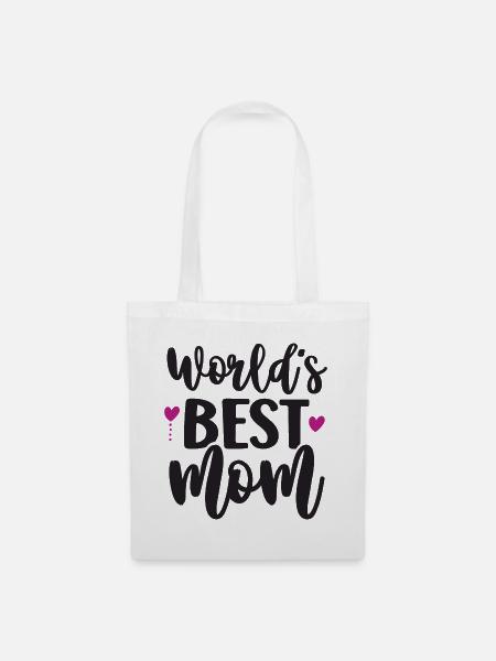 Die beste Mutter der Welt - Stoffbeutel - Weiß