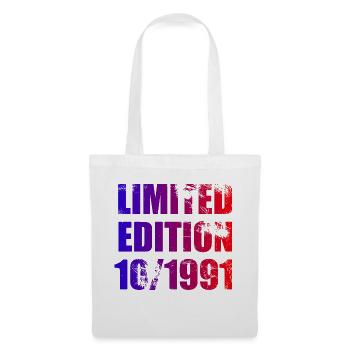 33e anniversaire Edition limitée 10/1991 - Sac en tissu - blanc - Devant