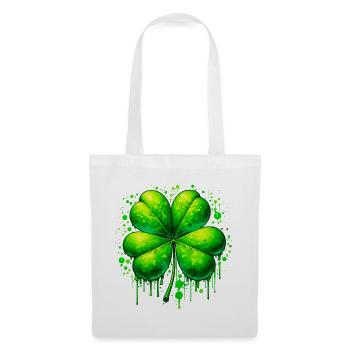 Four-leaf clover - Tote Bag - white - Front