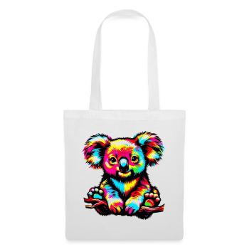 Koala - Sac en tissu - blanc - Devant