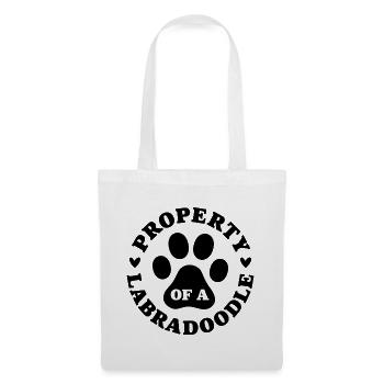 Property of a Labradoodle - Tote Bag - white - Front