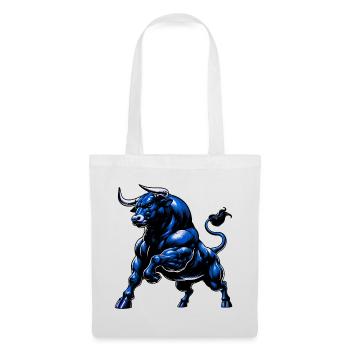 Bull - Tote Bag - white - Front