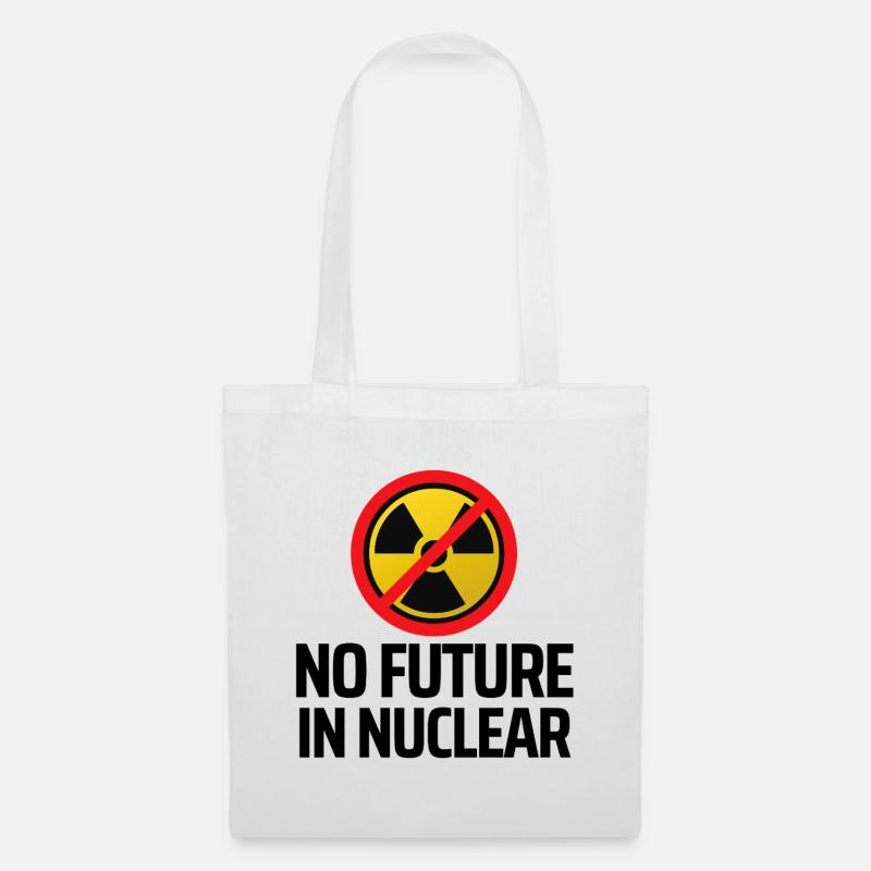 Keine Atomkraft - Stoffbeutel - Weiß