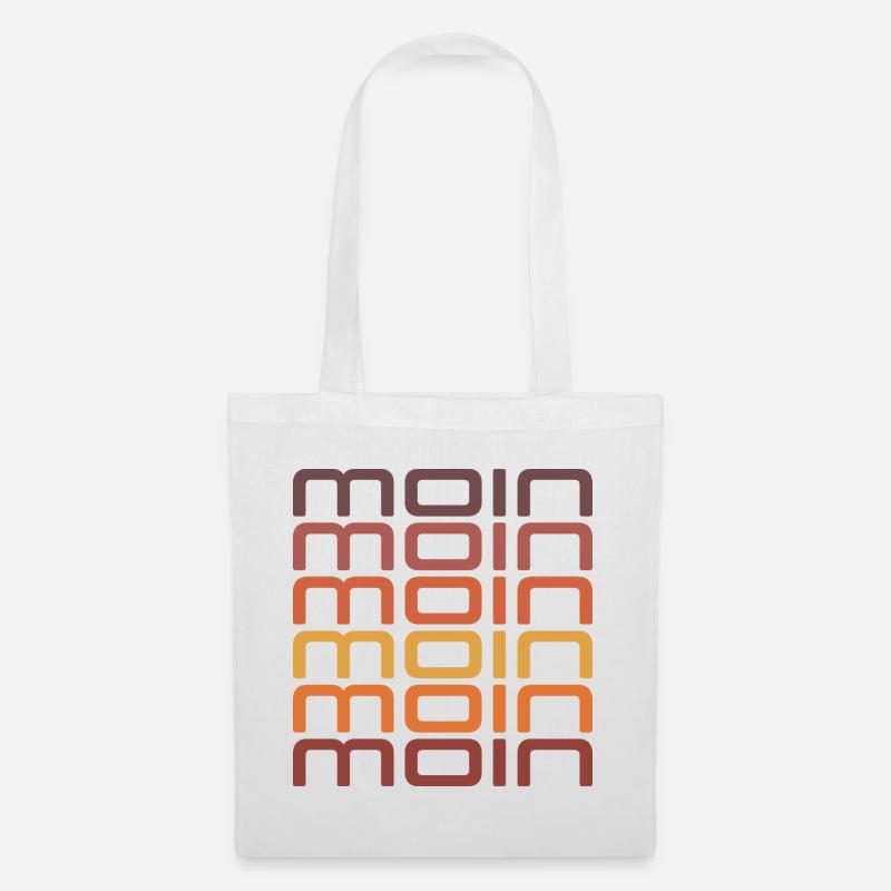 Moin Sunset - Tote Bag - white