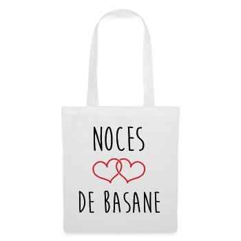 noces de basane 31 ans de mariage - Sac en tissu - blanc - Devant