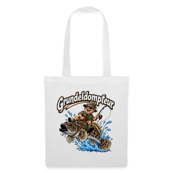 Grundeldompteur - Stoffbeutel - Weiß - Vorne