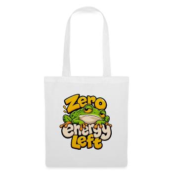 Frosch - Stoffbeutel - Weiß - Vorne