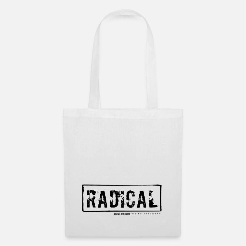 RADICAL - Stoffbeutel - Weiß