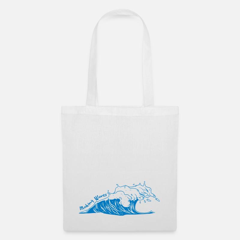 Making Waves - Tote Bag - white