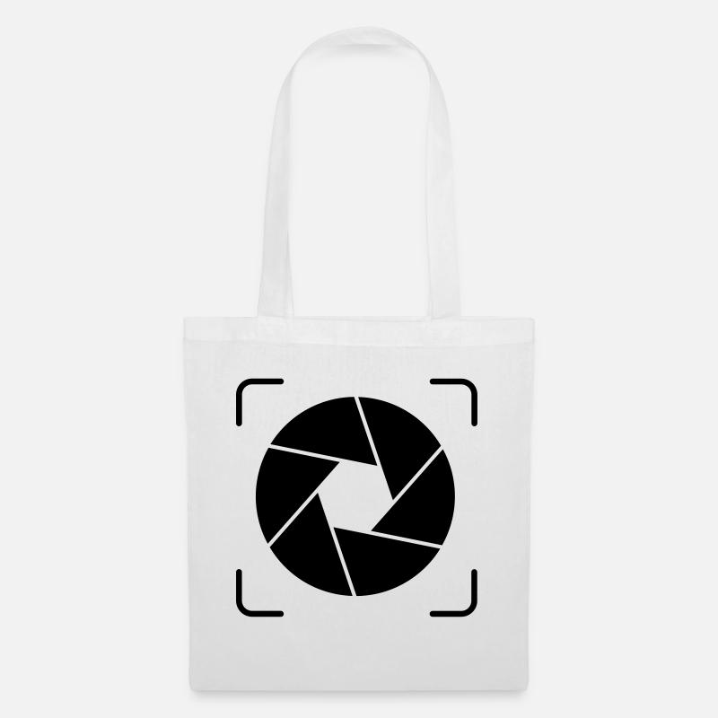 Camera - Lenses - Tote Bag - white