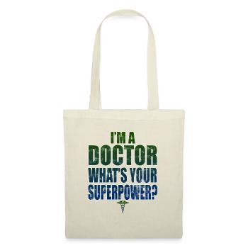 Docteur docteur - Sac en tissu - nature - Devant