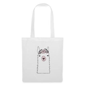 Chilly Lama - Tote Bag - white - Front